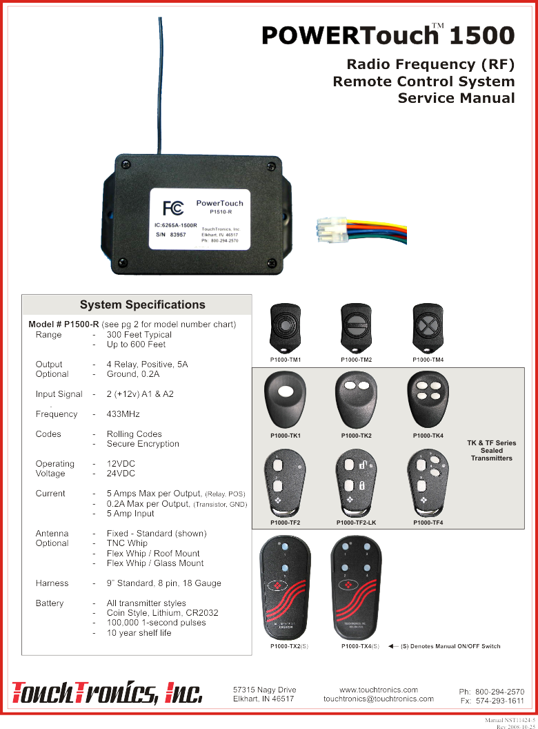 P1500 PowerTouch Rev A